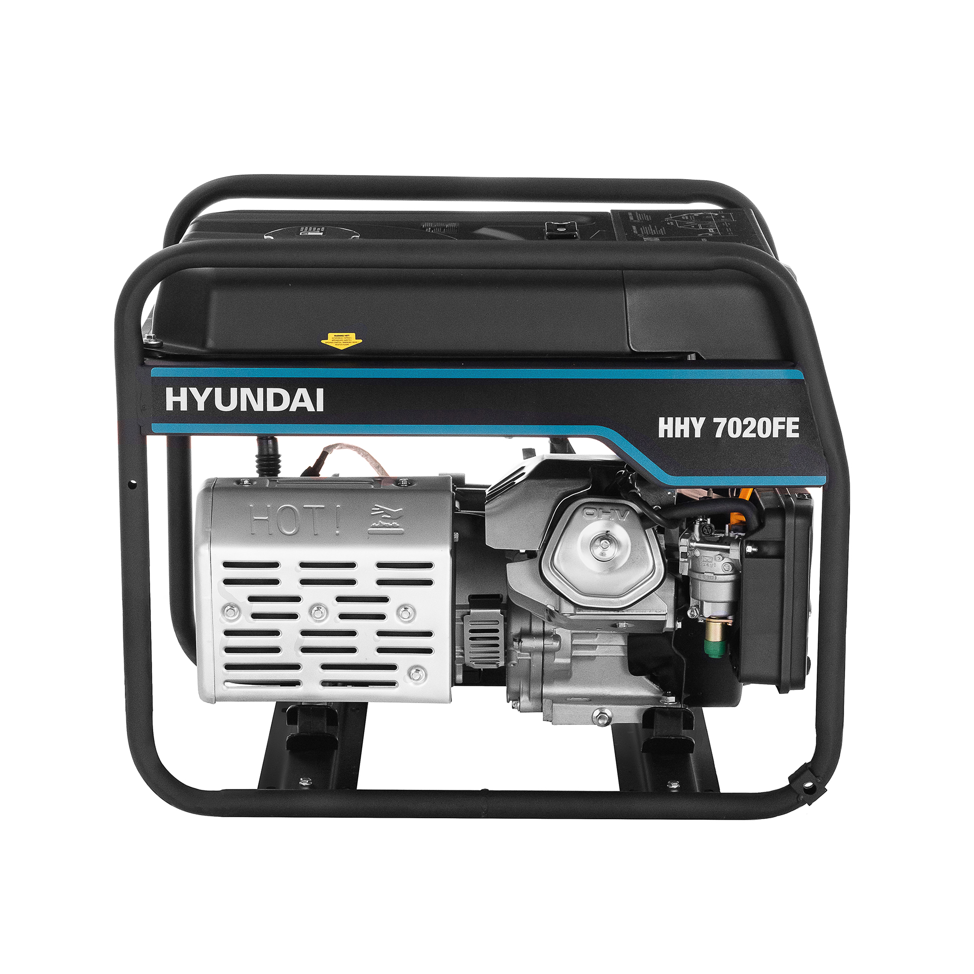 Бензиновый генератор HYUNDAI HHY 7020FE купить по цене 87&nbsp;290 ₽ в интернет магазине ТЕХСАД