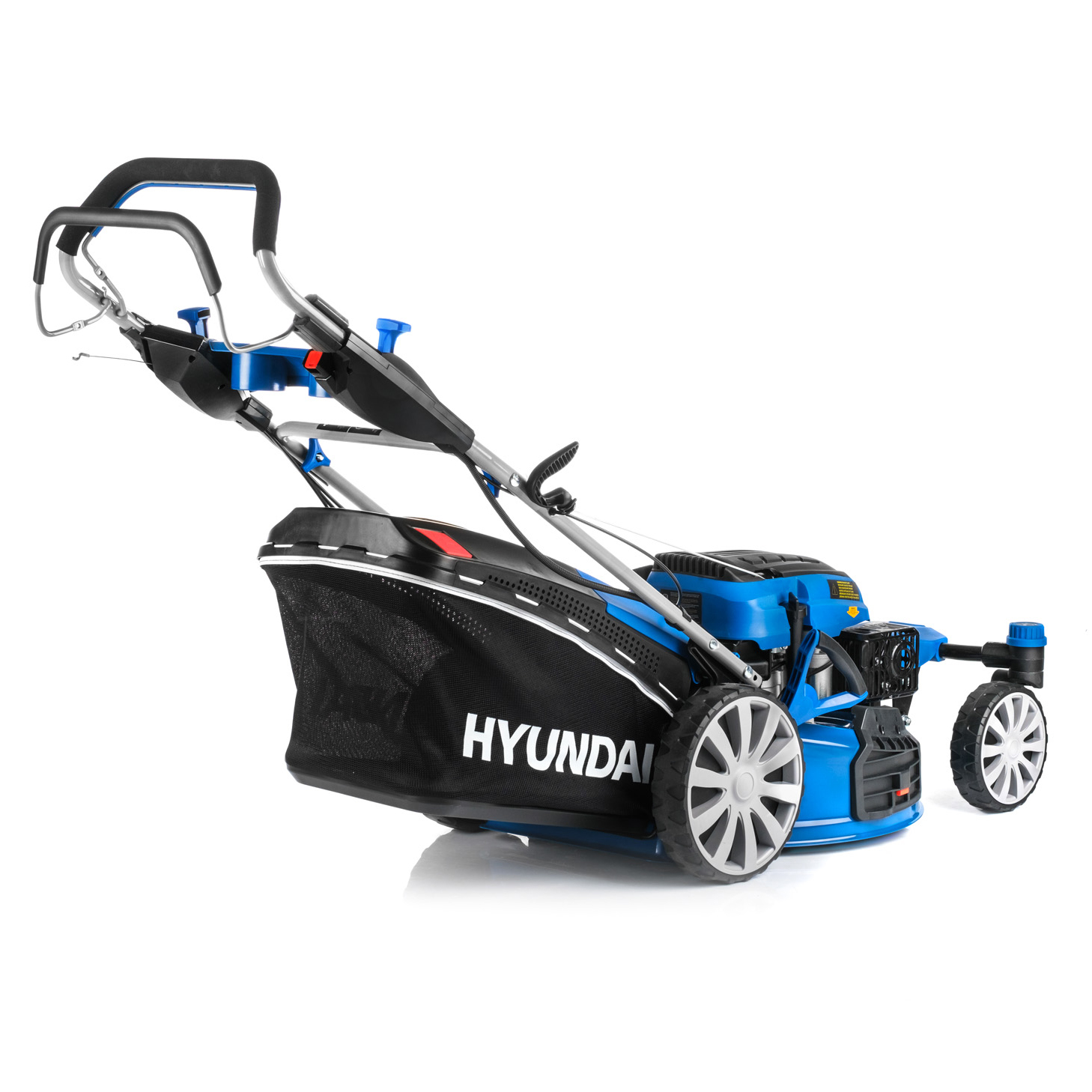 Самоходная бензиновая газонокосилка Hyundai L 5110RSE с электростартером купить по цене 67 390 ₽ в интернет магазине ТЕХСАД