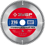 ЗУБР 216 x 30/20 мм, 100Т, диск пильный по алюминию 36916-216-30-100_z01 купить по цене 1 570 ₽ в интернет магазине ТЕХСАД
