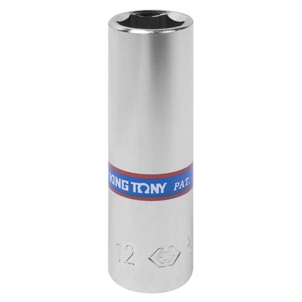 Головка торцевая глубокая шестигранная 1/4'', 12 мм KING TONY 223512M купить по цене 200 ₽ в интернет магазине ТЕХСАД