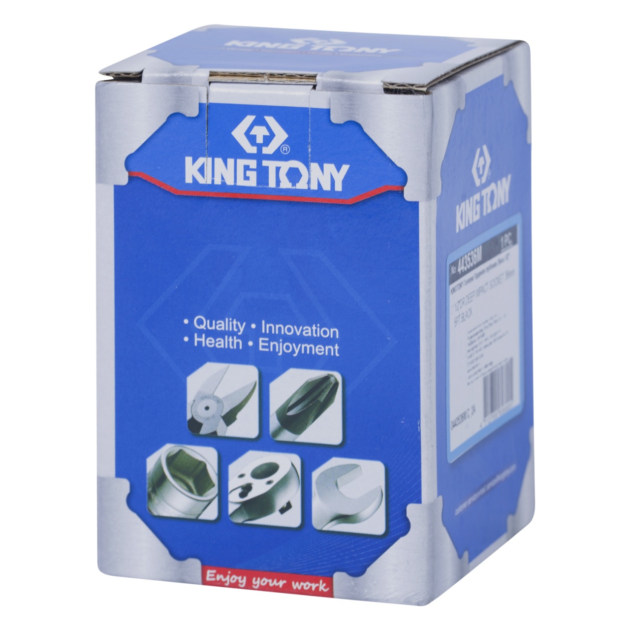 Головка торцевая ударная глубокая шестигранная 1/2'', 36 мм KING TONY 443536M купить по цене 1 310 ₽ в интернет магазине ТЕХСАД