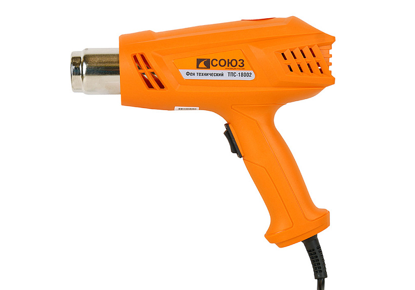 Фен технический СОЮЗ ТПС-18002 купить по цене 1 550 ₽ в интернет магазине ТЕХСАД