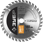 ЗУБР Ø 180 x 20 мм, 36T, диск пильный по дереву 36851-180-20-36 Профессионал купить по цене 681 ₽ в интернет магазине ТЕХСАД