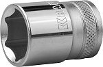 KRAFTOOL 1/2'', 20 мм, CrMo сталь, хромированная, торцовая головка INDUSTRIE QUALITAT 27805-20_z01 купить по цене 125 ₽ в интернет магазине ТЕХСАД