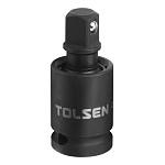 Кардан ударный 1/2'', шаровый, с шариковым фиксатором TOLSEN TT18288 купить по цене 980 ₽ в интернет магазине ТЕХСАД