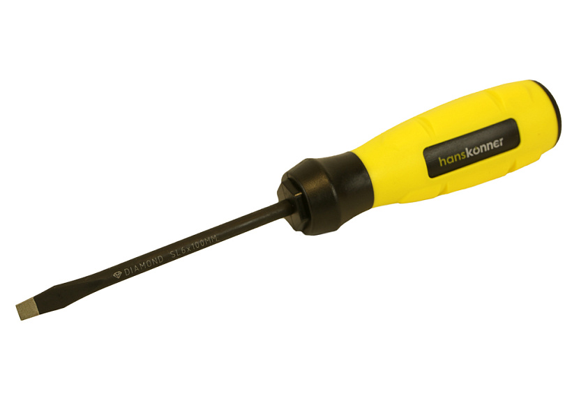Отвертка Hanskonner HK1040-16-SL6-100 купить по цене 260 ₽ в интернет магазине ТЕХСАД