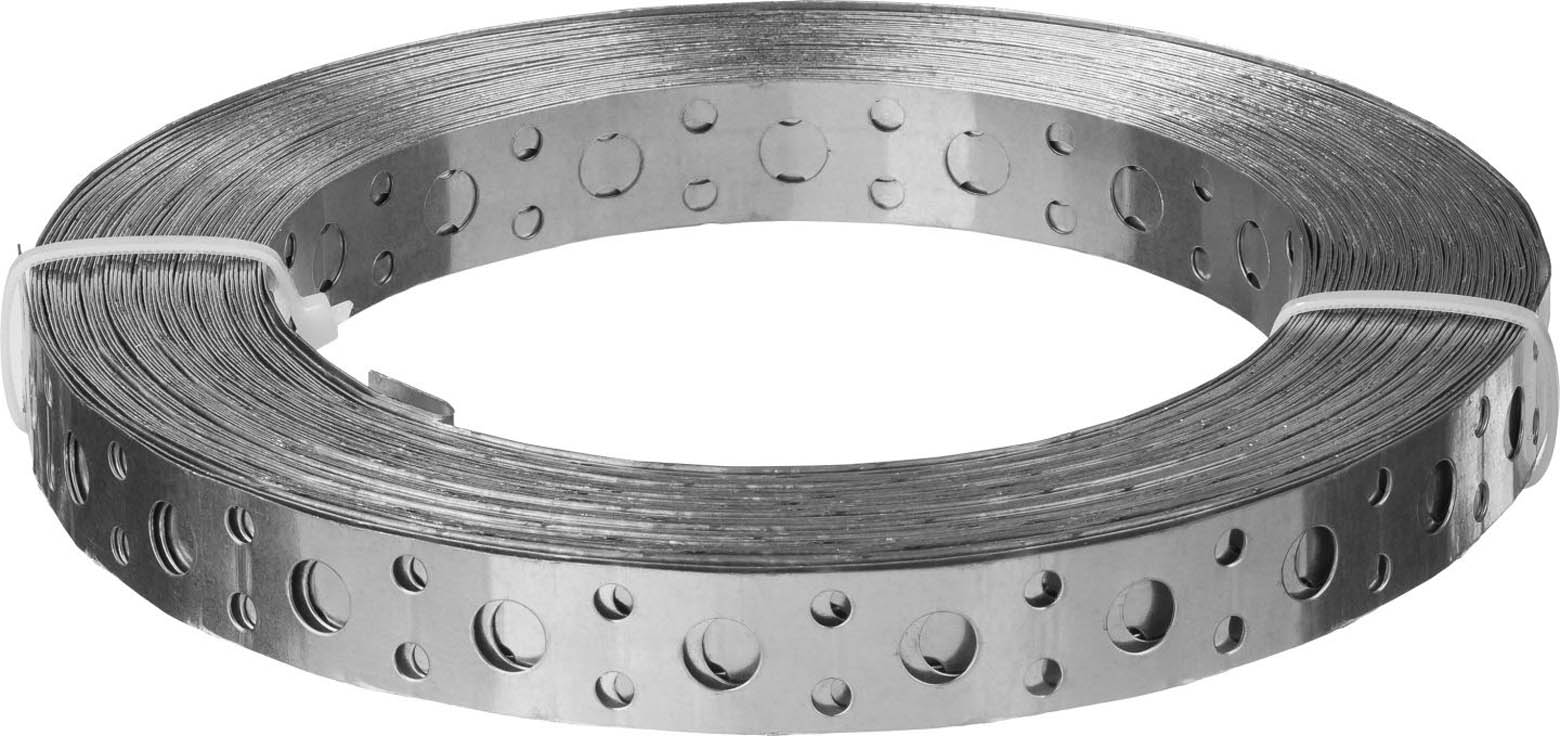 ЗУБР 12 х 0.5 мм, 25 м, перфорированная вентиляционная лента прямая ПВЛ 310247-12-05 купить по цене 460 ₽ в интернет магазине ТЕХСАД