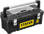 STAYER 656 х 270 х 285 мм (26''), пластиковый, ящик для инструмента JUMBO-26 38003-26_z01 Professional купить по цене 5 170 ₽ в интернет магазине ТЕХСАД