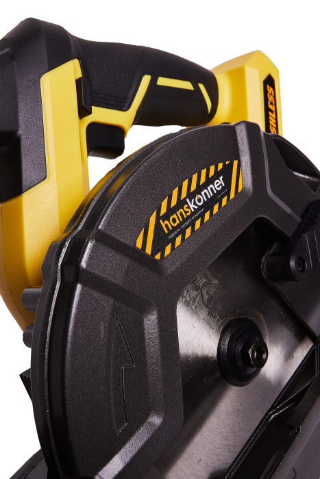 Аккумуляторная циркулярная пила Hanskonner HCS1857BL Unibattery купить по цене 16&nbsp;850 ₽ в интернет магазине ТЕХСАД