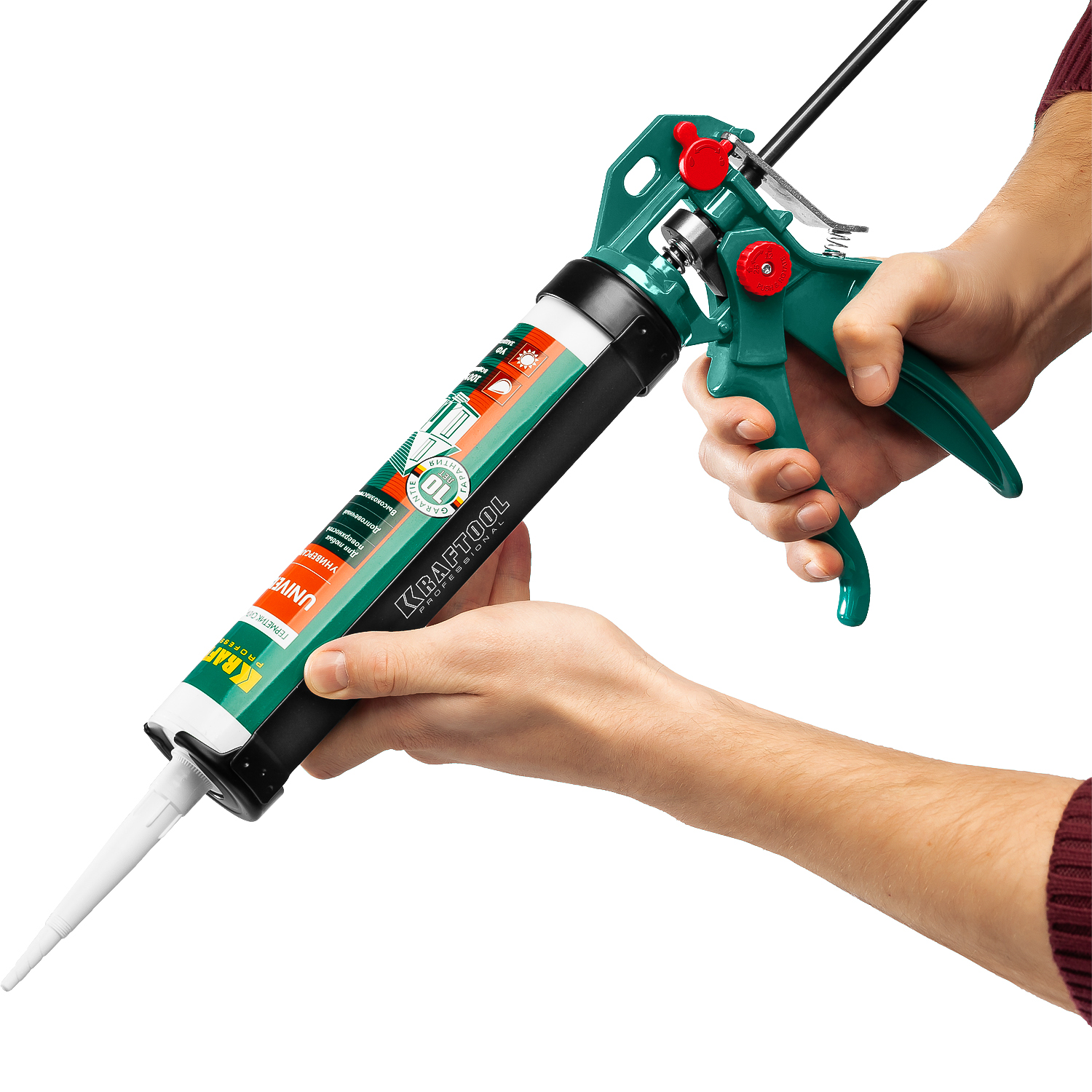 KRAFTOOL 310 мл, cкелетный поворотный пистолет для герметика Professional 4-in-1 06675 KRAFTOOL 310 мл, cкелетный поворотный пистолет для герметика Professional 4-in-1 06675 купить по цене 2 490 ₽ в интернет магазине ТЕХСАД