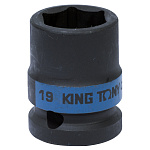 Головка торцевая ударная шестигранная 1/2'', 19 мм KING TONY 453519M купить по цене 370 ₽ в интернет магазине ТЕХСАД