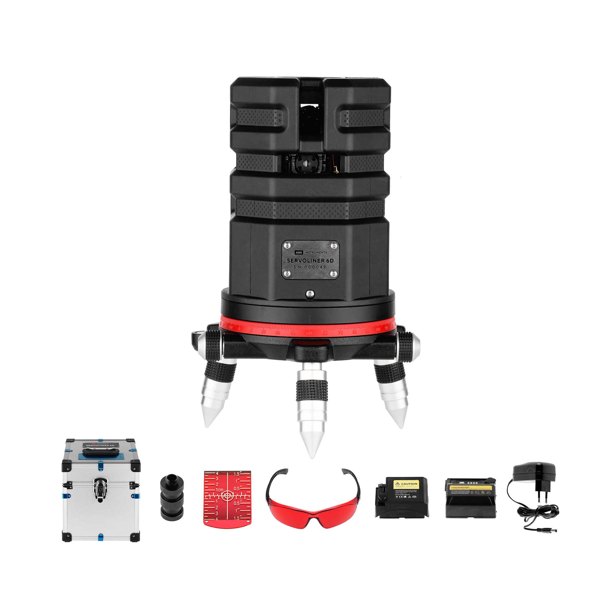 Лазерный уровень ADA 6D Servoliner купить по цене 44&nbsp;990 ₽ в интернет магазине ТЕХСАД