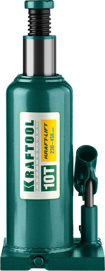 KRAFTOOL 10 т, 230-456 мм, домкрат гидравлический бутылочный сварной Kraft-Lift 43462-10_z01 KRAFTOOL 10 т, 230-456 мм, домкрат гидравлический бутылочный сварной Kraft-Lift 43462-10_z01 купить по цене 4 070 ₽ в интернет магазине ТЕХСАД