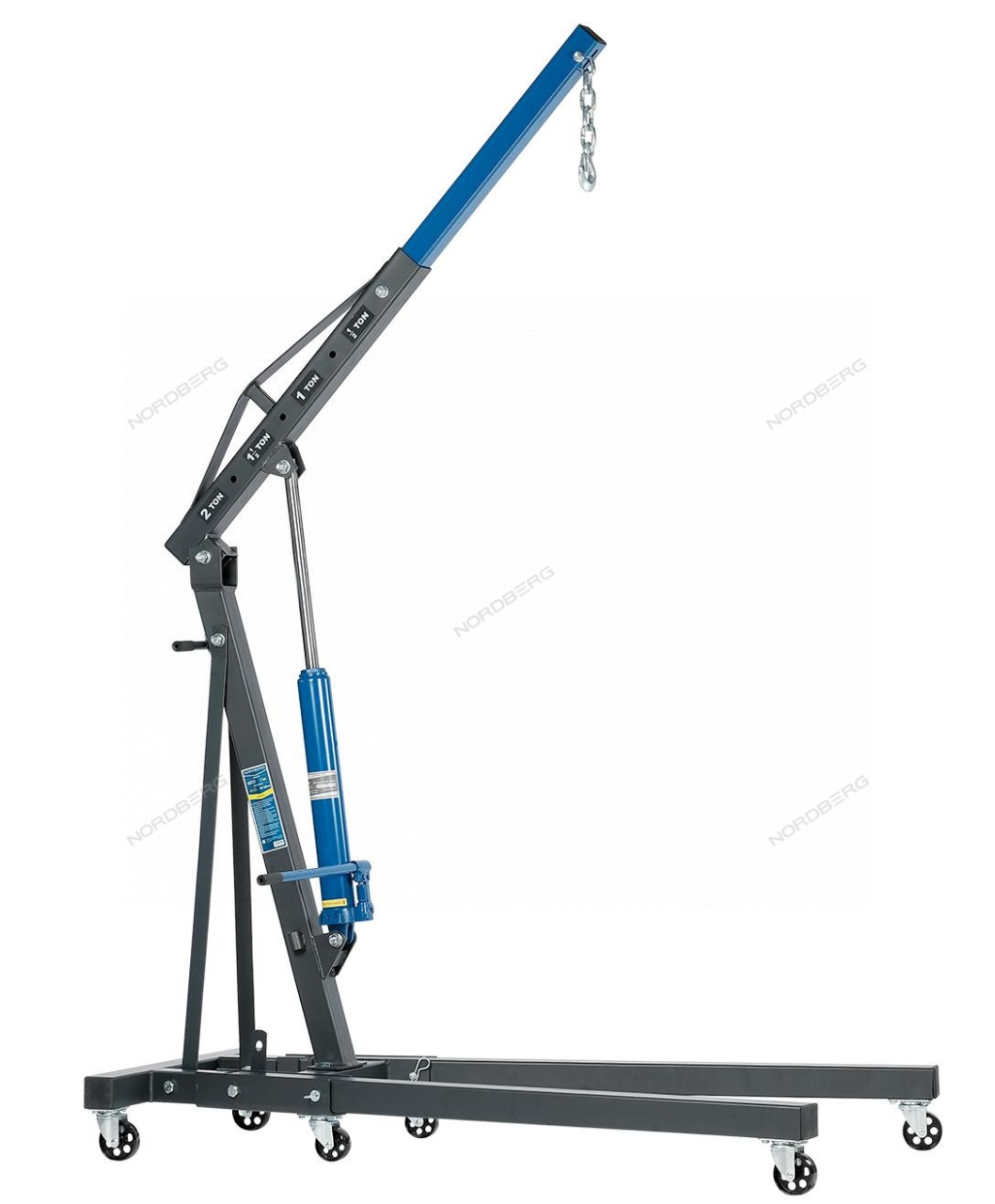 Кран гидравлический 2 т, складной NORDBERG N3721 купить по цене 35 017 ₽ в интернет магазине ТЕХСАД
