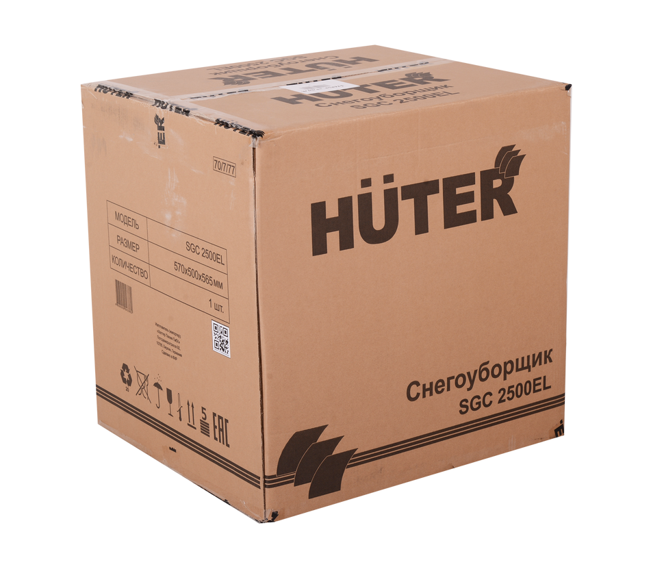 Снегоуборщик электрический Huter SGC 2500EL купить по цене 19&nbsp;990 ₽ в интернет магазине ТЕХСАД