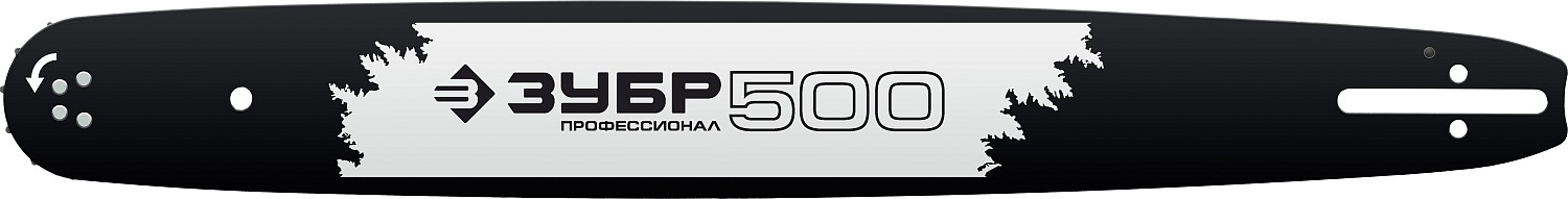 ЗУБР шаг 0.325'', паз 0.050'', длина 20'' (50 см), шина для бензопил 70203-50 Профессионал купить по цене 1 160 ₽ в интернет магазине ТЕХСАД