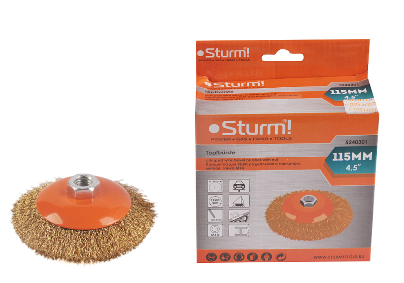 Корщетка Sturm! 5240301 купить по цене 380 ₽ в интернет магазине ТЕХСАД
