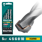 KRAFTOOL 5 шт: Ø 4-5-6-8-10 мм набор сверл по твёрдым материалам HARD 29177-H5 KRAFTOOL 5 шт: Ø 4-5-6-8-10 мм набор сверл по твёрдым материалам HARD 29177-H5 купить по цене 1 860 ₽ в интернет магазине ТЕХСАД