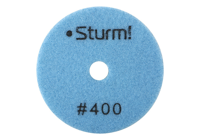 Круг шлифовальный гибкий Sturm! 9012-D100-400 купить по цене 440 ₽ в интернет магазине ТЕХСАД