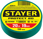 STAYER 19 мм, 20 м, цвет зеленый, изолента ПВХ не поддерживает горение Protect-20 12292-G STAYER 19 мм, 20 м, цвет зеленый, изолента ПВХ не поддерживает горение Protect-20 12292-G купить по цене 72 ₽ в интернет магазине ТЕХСАД
