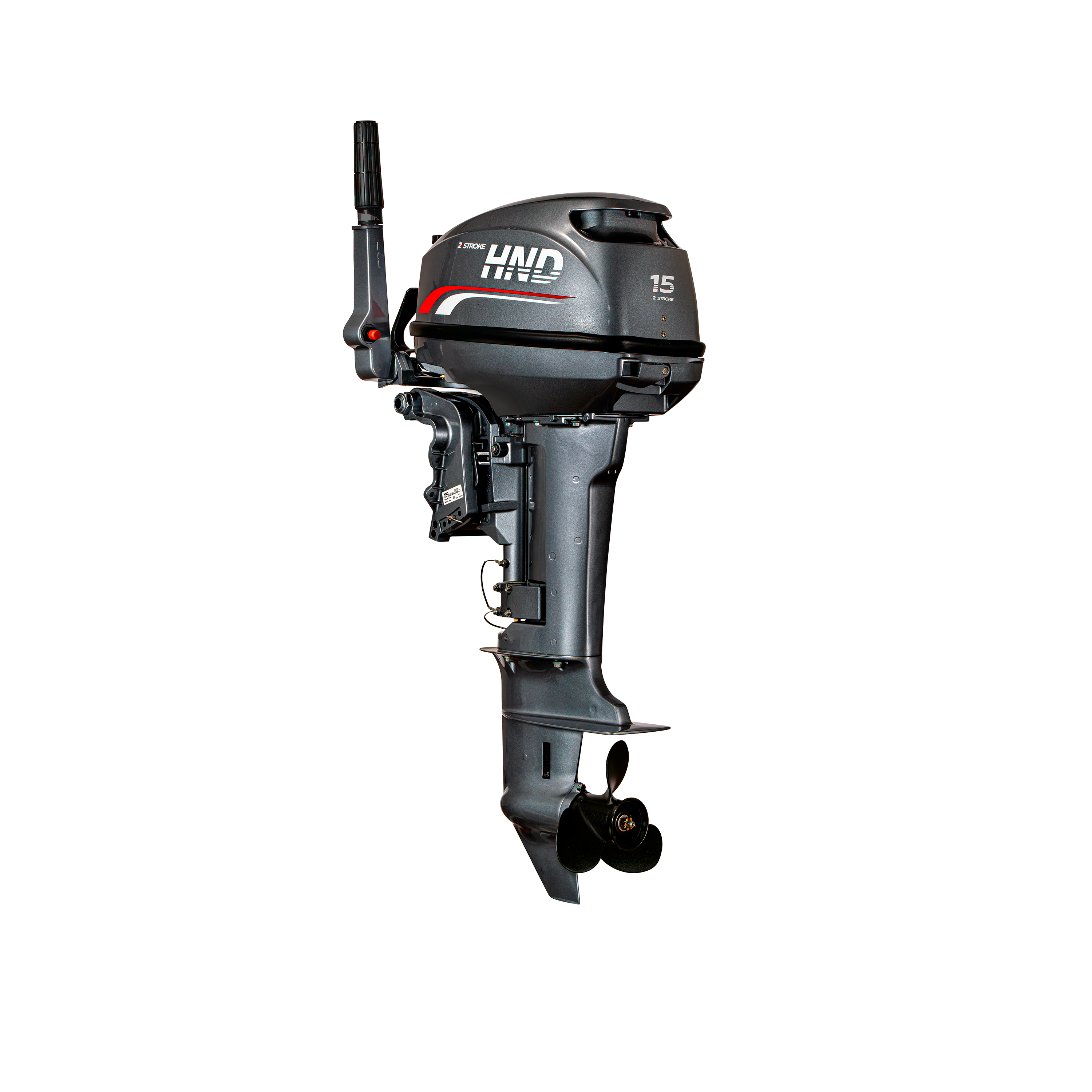 2-тактный лодочный мотор HND OB 15 HS купить по цене 115&nbsp;900 ₽ в интернет магазине ТЕХСАД