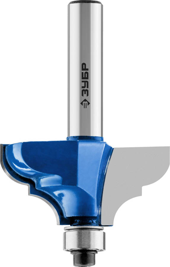 ЗУБР 28.6 x 12 мм, радиус 4 мм, фреза кромочная калевочная №3 28704-28.6 Профессионал купить по цене 890 ₽ в интернет магазине ТЕХСАД