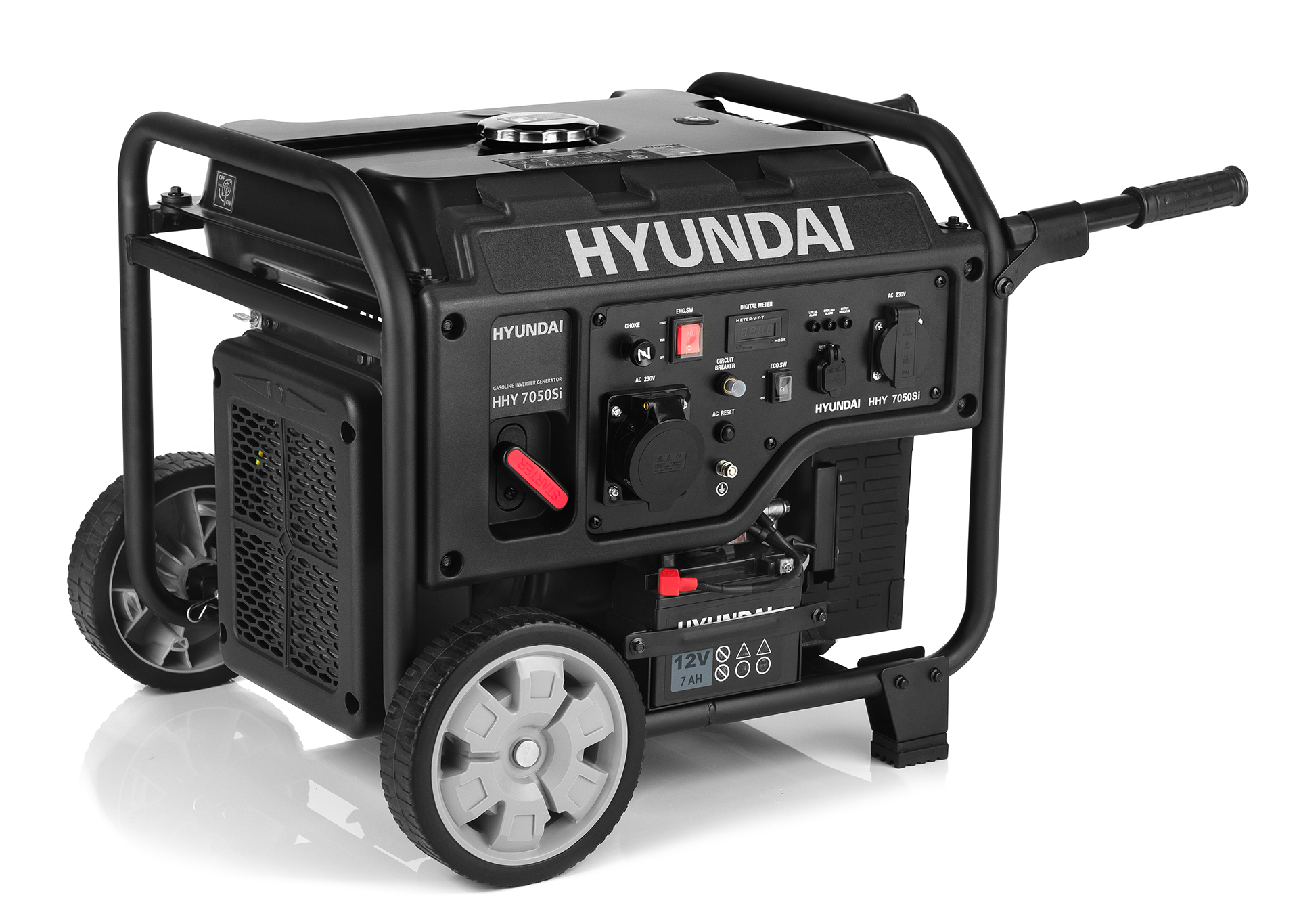 Инверторный генератор Hyundai HHY 7050Si купить по цене 92 490 ₽ в интернет магазине ТЕХСАД