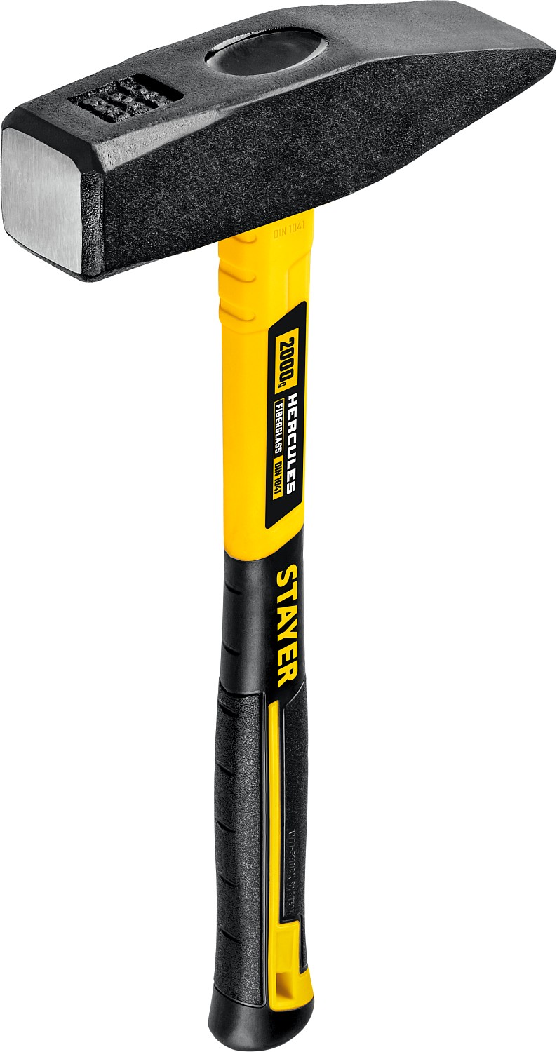 STAYER 2000 г, с фиберглассовой рукояткой, молоток слесарный 20050-20_z02 Professional купить по цене 1 420 ₽ в интернет магазине ТЕХСАД