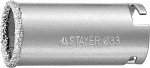 STAYER d 33 мм, L - 55 мм, карбид-вольфрамовая крошка, кольцевая коронка 33345-33 купить по цене 195 ₽ в интернет магазине ТЕХСАД