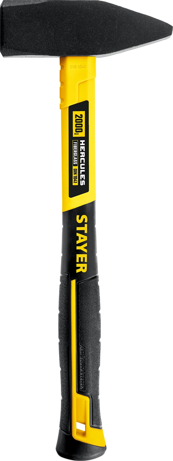STAYER 2000 г, с фиберглассовой рукояткой, молоток слесарный 20050-20_z02 Professional купить по цене 1 420 ₽ в интернет магазине ТЕХСАД