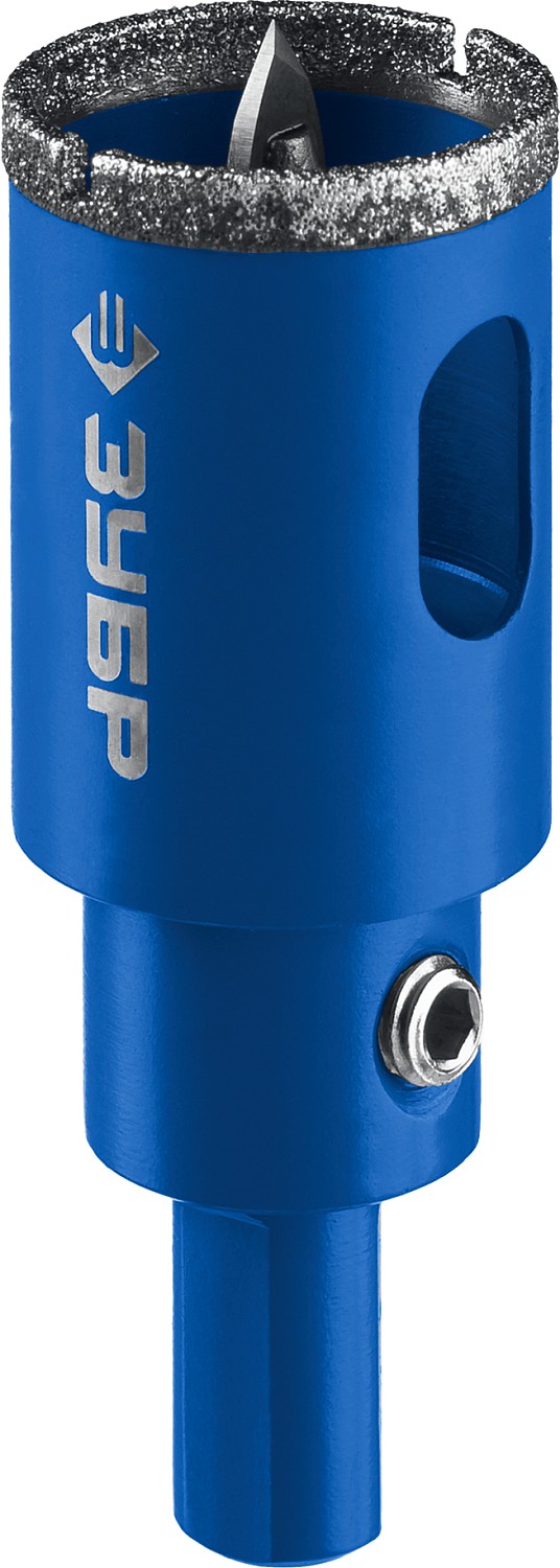 ЗУБР  18 мм, Р 60, алмазная, коронка по кафелю и стеклу 29850-18 Профессионал купить по цене 680 ₽ в интернет магазине ТЕХСАД