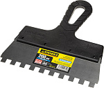 STAYER 200 мм, нержавеющая полотно, пластмассовая рукоятка, шпатель зубчатый 1009-20-10 STAYER 200 мм, нержавеющая полотно, пластмассовая рукоятка, шпатель зубчатый 1009-20-10 купить по цене 147 ₽ в интернет магазине ТЕХСАД