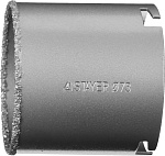 STAYER d 73 мм, L - 55 мм, карбид-вольфрамовая крошка, кольцевая коронка 33345-73 купить по цене 410 ₽ в интернет магазине ТЕХСАД