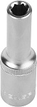 ЗУБР 1/2'', 8 мм, Cr-V сталь, хромированная, торцовая головка 27726-08 купить по цене 290 ₽ в интернет магазине ТЕХСАД
