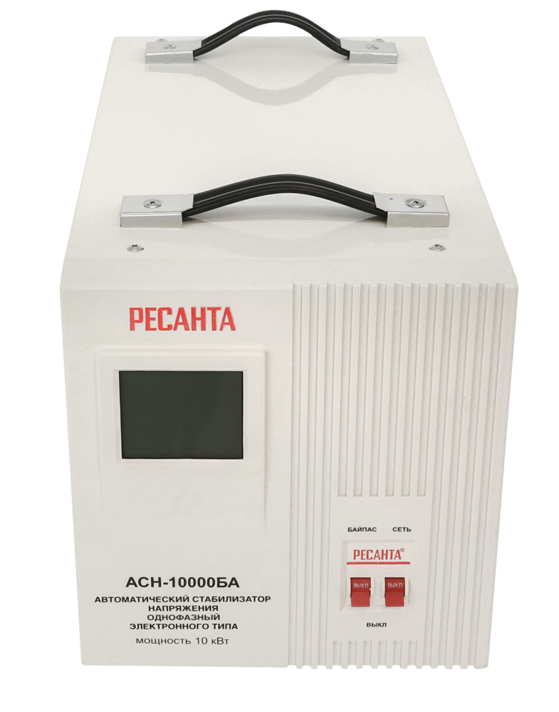 Стабилизатор Ресанта АСН-10000БА купить по цене 14 884 ₽ в интернет магазине ТЕХСАД