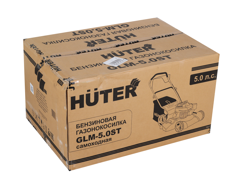 Газонокосилка бензиновая HUTER GLM-5.0 ST купить по цене 28&nbsp;090 ₽ в интернет магазине ТЕХСАД