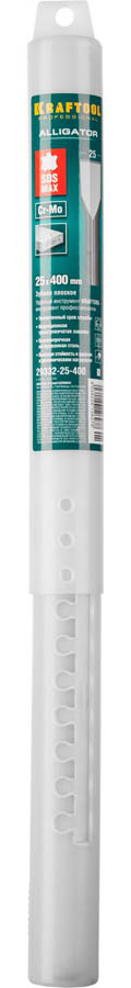 KRAFTOOL 400 мм, SDS-max, плоское зубило 29332-25-400_z01 KRAFTOOL 400 мм, SDS-max, плоское зубило 29332-25-400_z01 купить по цене 1 100 ₽ в интернет магазине ТЕХСАД
