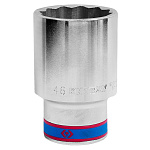 Головка торцевая глубокая двенадцатигранная 3/4'', 46 мм KING TONY 623046M купить по цене 2 420 ₽ в интернет магазине ТЕХСАД