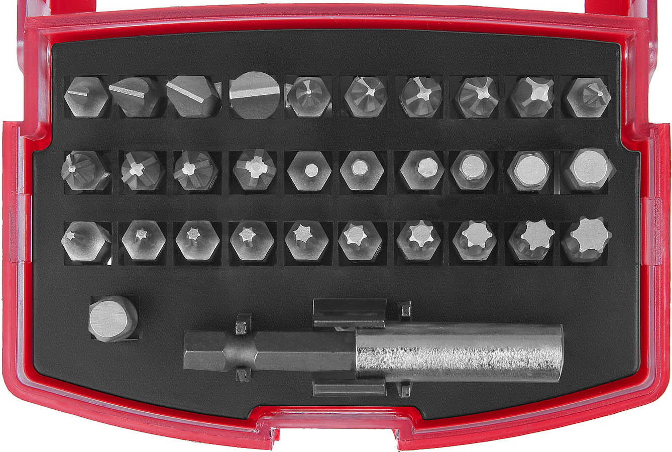 ЗУБР 32 шт, Cr-V, набор бит МХ-32 26393-H32 купить по цене 720 ₽ в интернет магазине ТЕХСАД