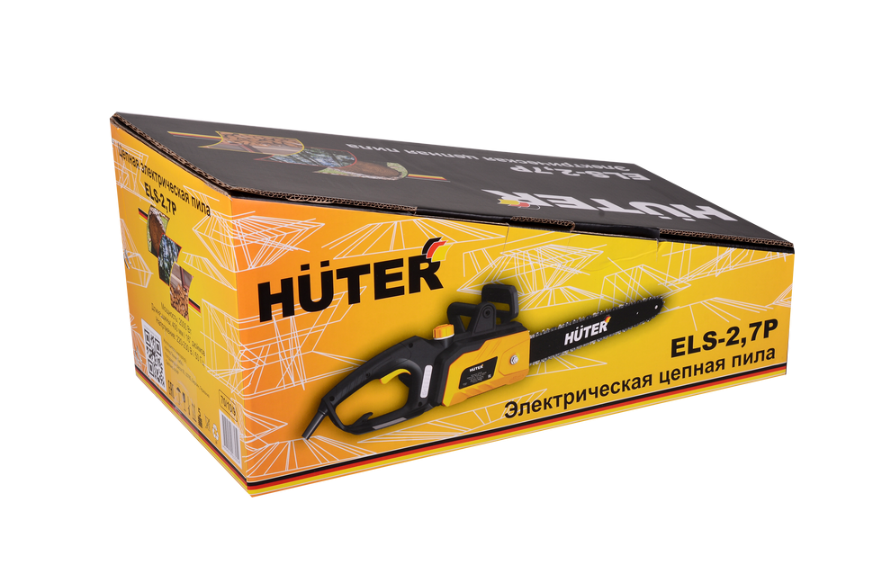 Электропила Huter ELS-2,7P купить по цене 6&nbsp;155 ₽ в интернет магазине ТЕХСАД
