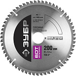 ЗУБР Ø 200 х 30 мм, 60T, диск пильный по алюминию, пластику 36853-200-30-60 Профессионал купить по цене 1 108 ₽ в интернет магазине ТЕХСАД