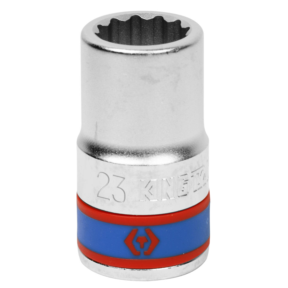 Головка торцевая стандартная двенадцатигранная 3/4'', 23 мм KING TONY 633023M купить по цене 680 ₽ в интернет магазине ТЕХСАД