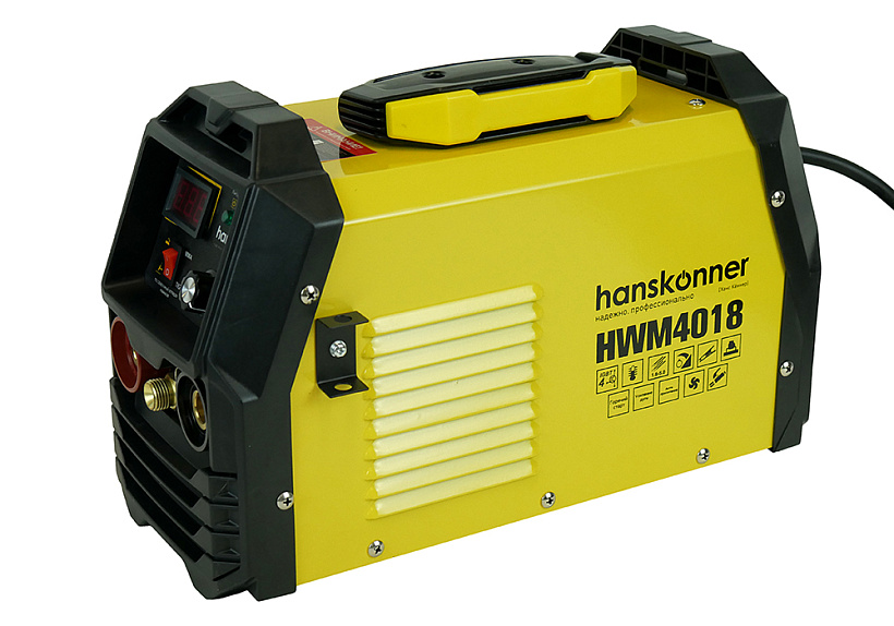 Сварочный инвертор Hanskonner HWM4018 купить по цене 19 990 ₽ в интернет магазине ТЕХСАД