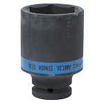 Головка торцевая ударная глубокая шестигранная 3/4'', 48 мм KING TONY 643548M купить по цене 2 950 ₽ в интернет магазине ТЕХСАД