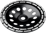 STAYER 230 мм, алмазная, двухрядная, сегментная, шлифовальная чашка Double 33381-230 купить по цене 2 260 ₽ в интернет магазине ТЕХСАД