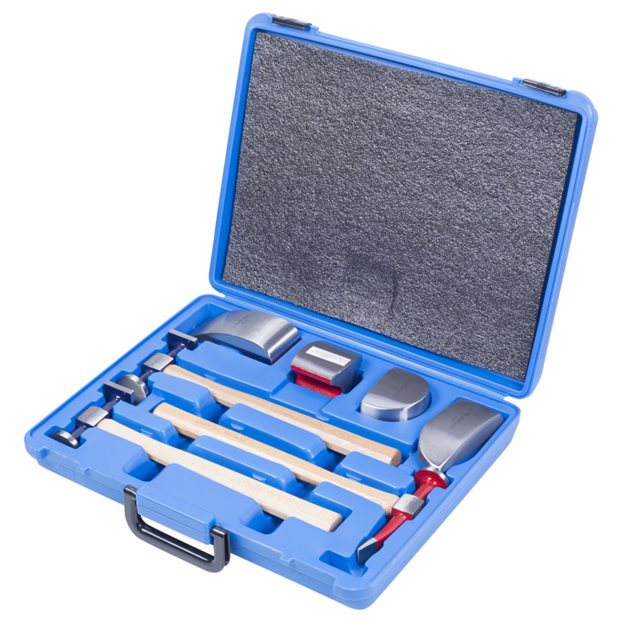 Набор рихтовочных молотков и поддержек, 7 предметов KING TONY 9CF-207 купить по цене 19&nbsp;200 ₽ в интернет магазине ТЕХСАД