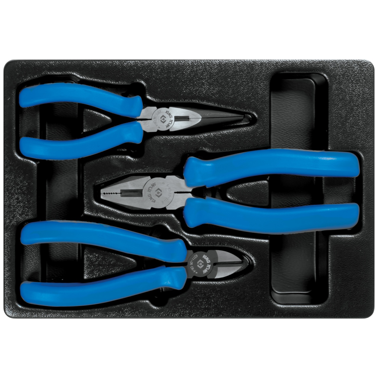 Набор пассатижей и бокорезов, ложемент, 3 предмета KING TONY 9-40103GP купить по цене 5 030 ₽ в интернет магазине ТЕХСАД