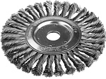 ЗУБР Ø 175 мм, проволока 0.5 мм, щетка дисковая для УШМ 35190-175_z01 купить по цене 1 470 ₽ в интернет магазине ТЕХСАД