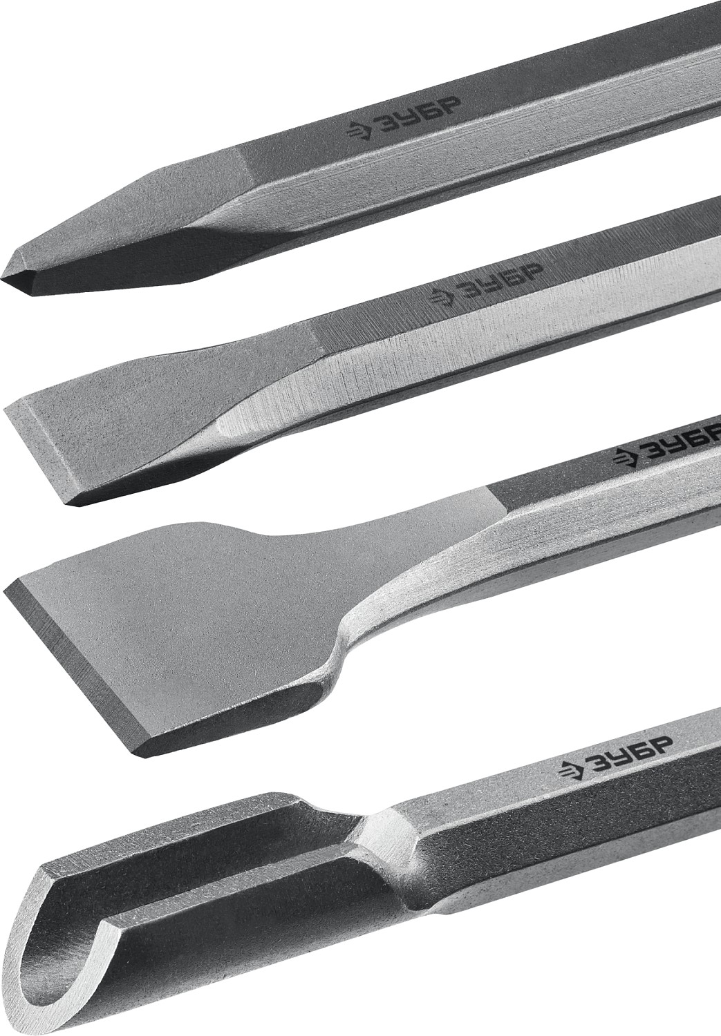 ЗУБР 250 мм, 4 шт., SDS-plus, набор зубил 29360-H4_z01 купить по цене 1 440 ₽ в интернет магазине ТЕХСАД