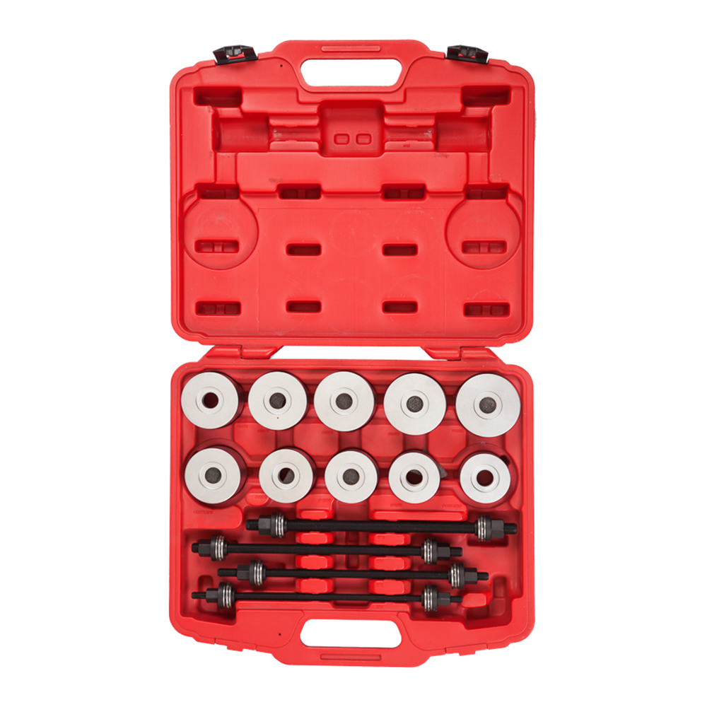 Набор оправок для монтажа и демонтажа сайлентблоков, 34-82 мм, кейс, 24 предмета МАСТАК 110-20024C купить по цене 51 200 ₽ в интернет магазине ТЕХСАД